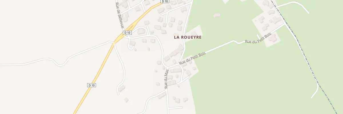 Plan du 5075 La Roueyre aux Bessons