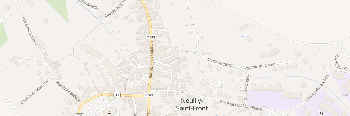 Plan du 5 Rle de la Cour des Champs à Neuilly-Saint-Front