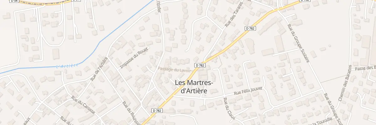 Plan du 7 Sq du Meunier aux Martres-d’Artière