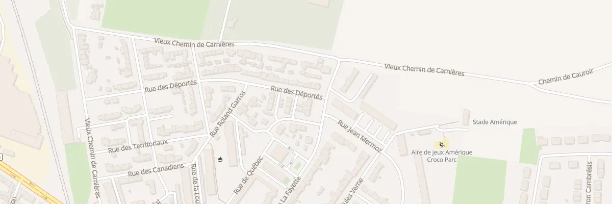 Plan du 47 Rue la Fayette à Cambrai