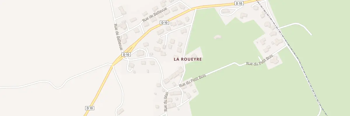 Plan du 5085 La Roueyre aux Bessons