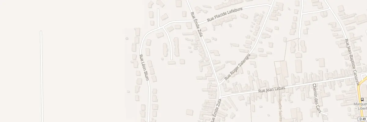 Plan du 11 Rue Jean Jaurès à Marquette-en-Ostrevant