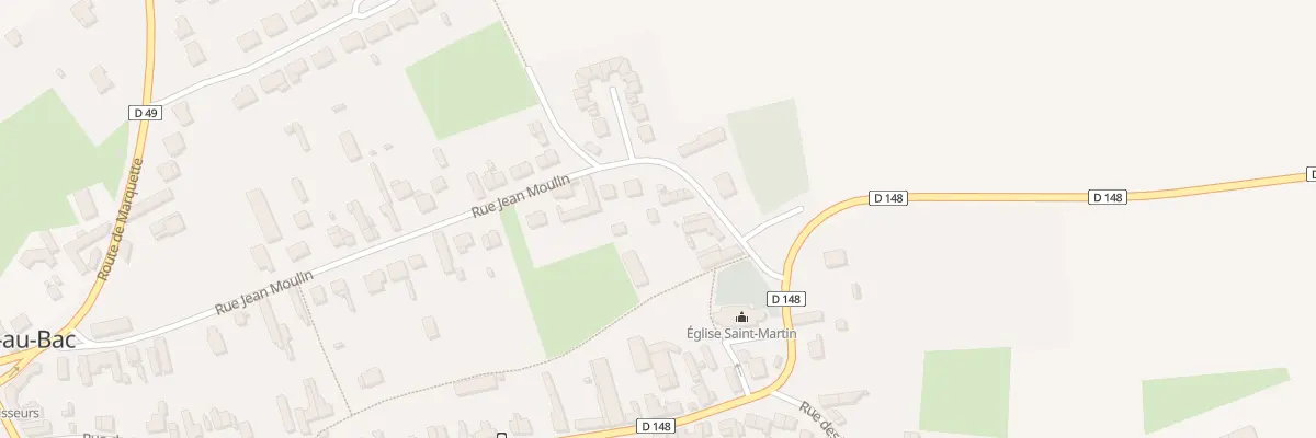 Plan du 44 Rue Jean Moulin à Wasnes-au-Bac