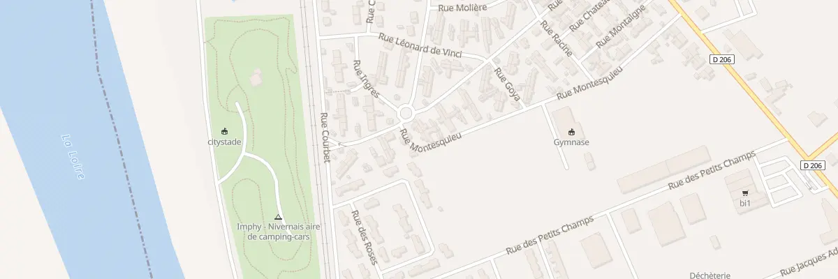 Plan du 42 Rue Montesquieu à Imphy