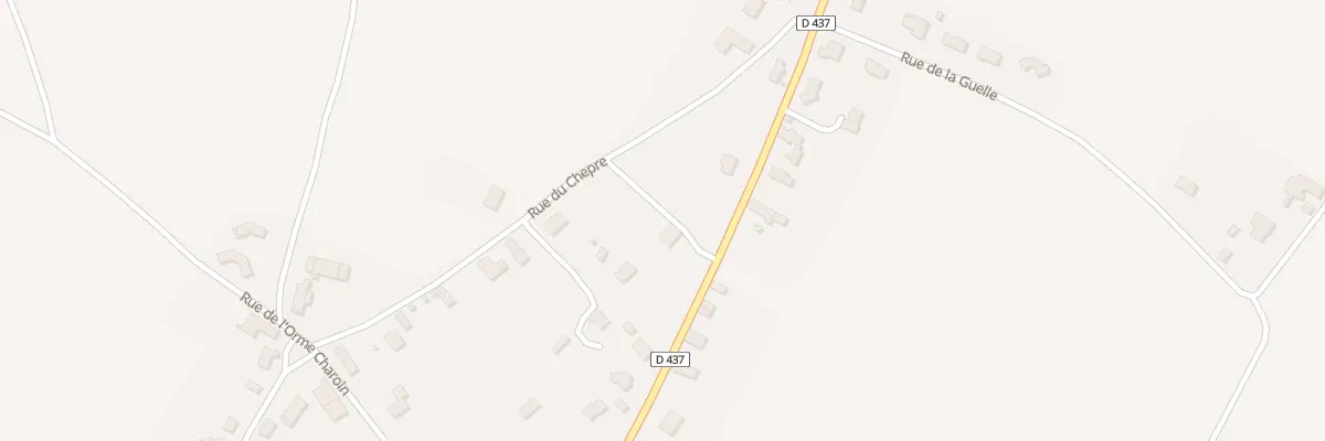 Plan du 21 Rue des Godimiaux Denone à Effiat