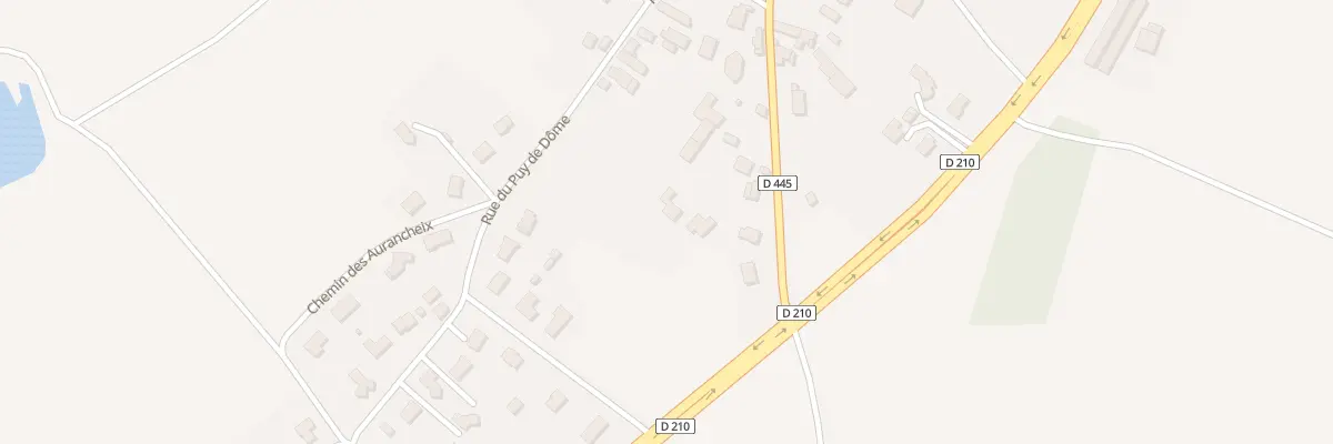 Plan du 3T Rue du Général Baurot à Thuret