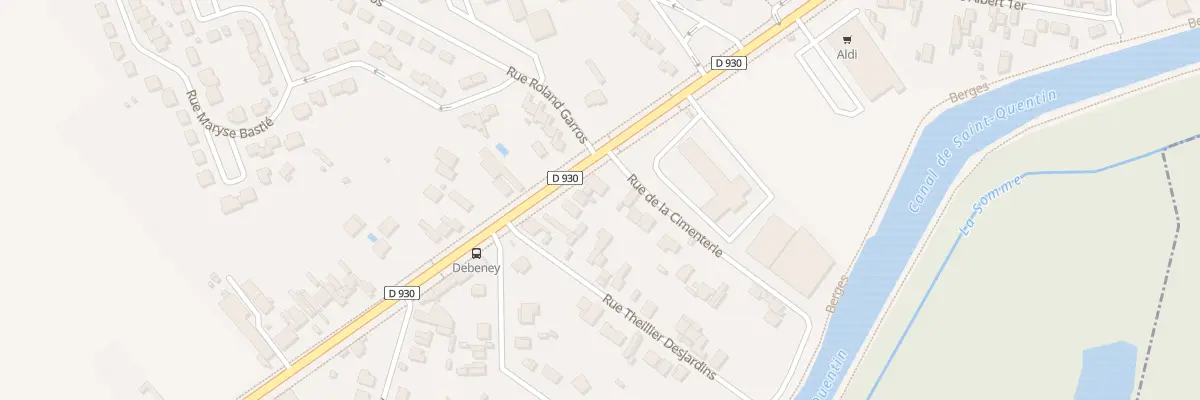 Plan du 249 Rue de Paris à Saint-Quentin