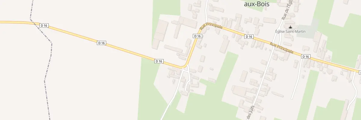 Plan du 3 Rue Principale à Aubencheul-aux-Bois