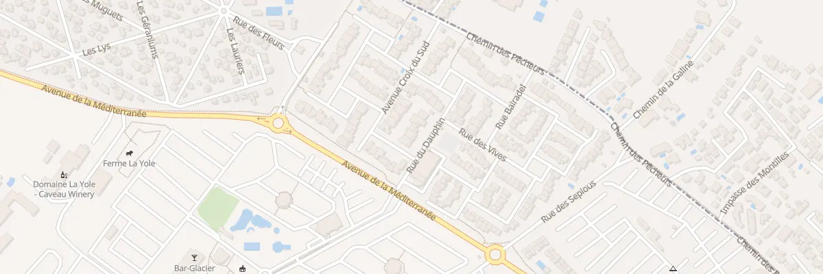 Plan du 59 Rue du Dauphin Vendres Plage à Vendres