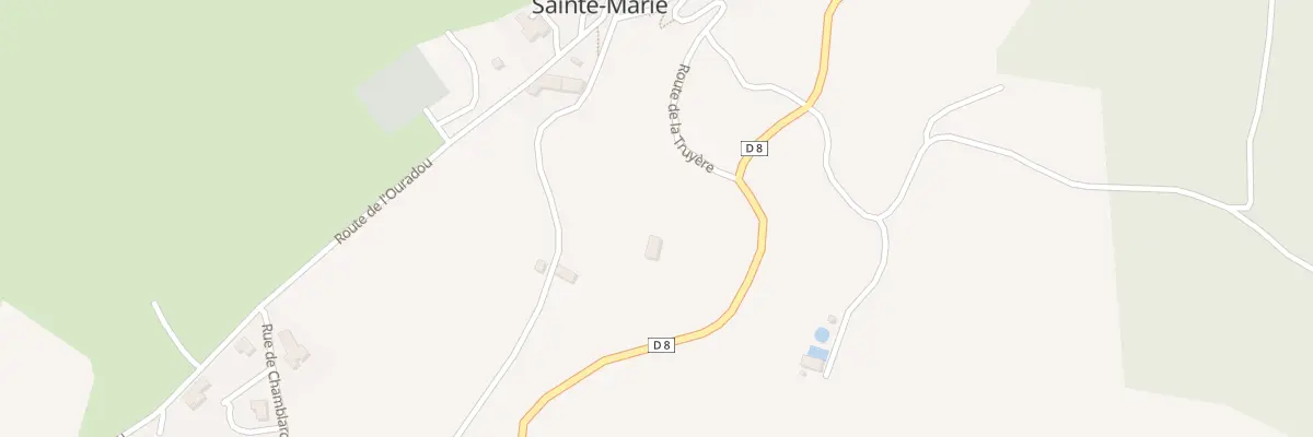 Plan du 5171 Albaret Ste Marie Village à Albaret-Sainte-Marie