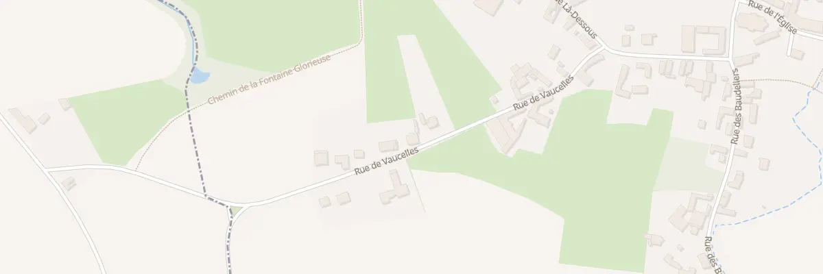 Plan du 22 Rue de Vaucelles à Lesdain