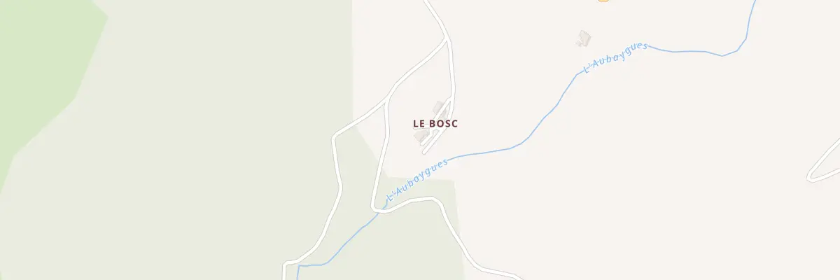 Plan du 5017F Hameau du Bosc à Lavalette