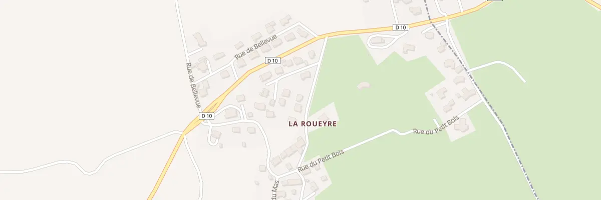Plan du 5205 Lot Le Moulinou de la Roueyre aux Bessons