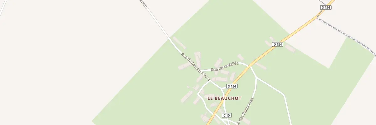 Plan du 87 Le Beauchot à Saint-Malo-en-Donziois