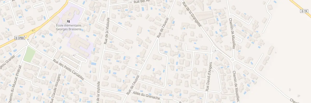 Plan du 2A Rue de l’Aramon à Sauvian