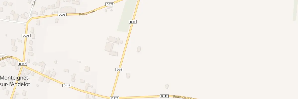 Plan du 8 Rte d’Escurolles à Monteignet-sur-l’Andelot