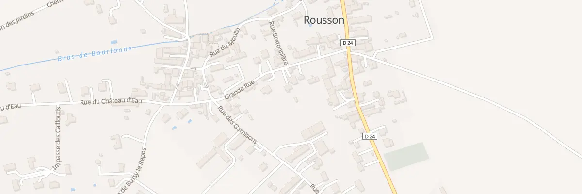 Plan du 7 Gr Grande Rue à Rousson