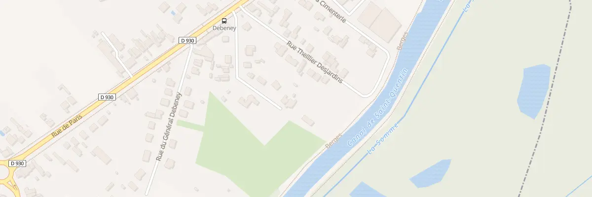 Plan du 17 Rue du Général Weygand à Saint-Quentin