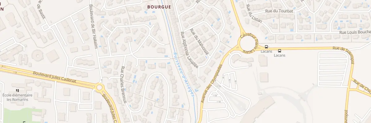 Plan du 37 Rue Alphonse Lavallée à Béziers
