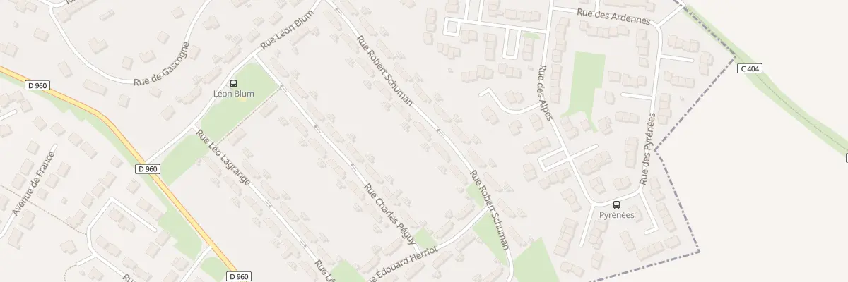 Plan du 24 Rue Robert Schuman à Cambrai