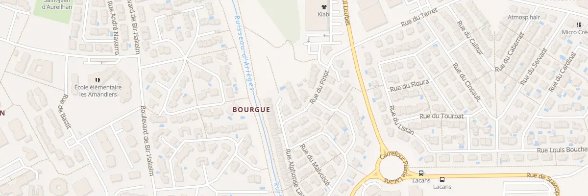 Plan du 6 Rue de la Syrah à Béziers