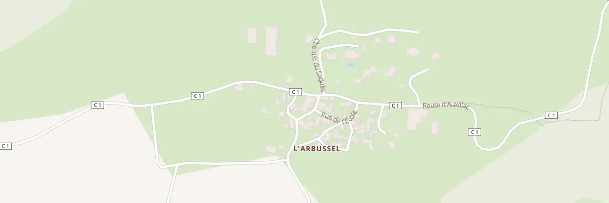 Plan du 5321 L’Arbussel aux Salelles