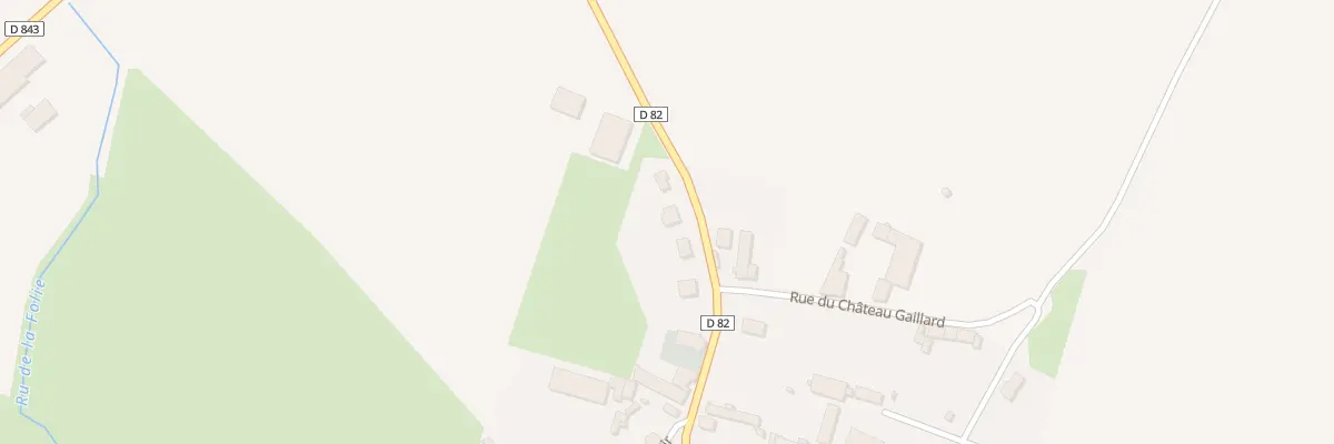 Plan du 4 Rue de la Fontaine de Pissotte à Courchamps