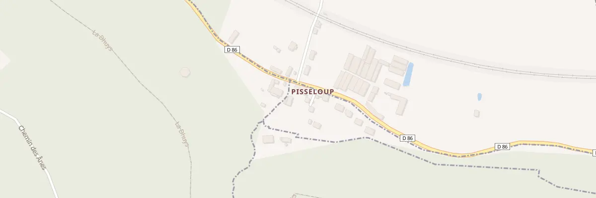 Plan du 10 Ham de Pisseloup à Pavant