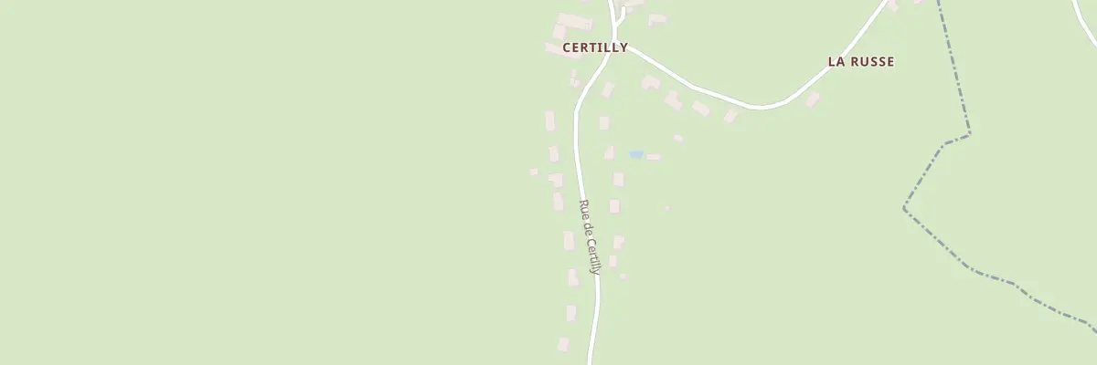 Plan du 29 Rue de Certilly à Coulandon