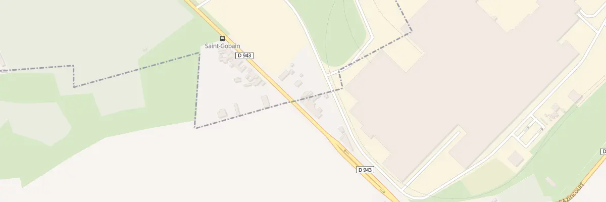 Plan du 1 Bd de la Republique à Émerchicourt