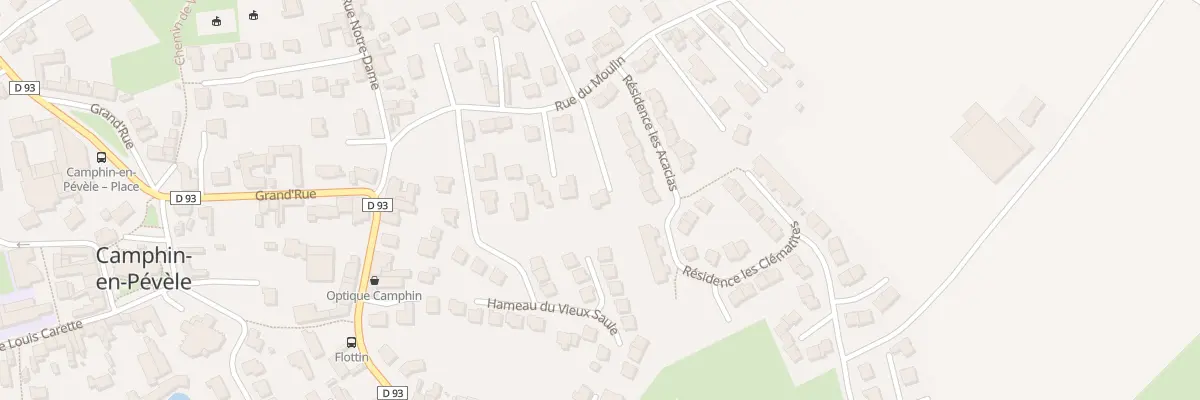 Plan du 30 Rue du Moulin à Camphin-en-Pévèle