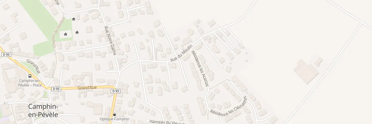 Plan du 32 Rue du Moulin à Camphin-en-Pévèle