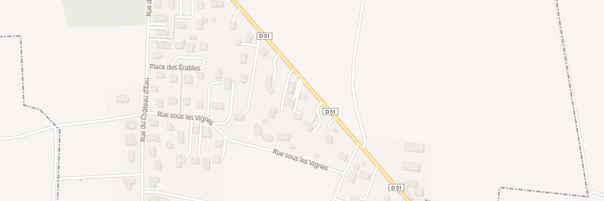 Plan du 20B Rte des Martres d’Artière à Chavaroux