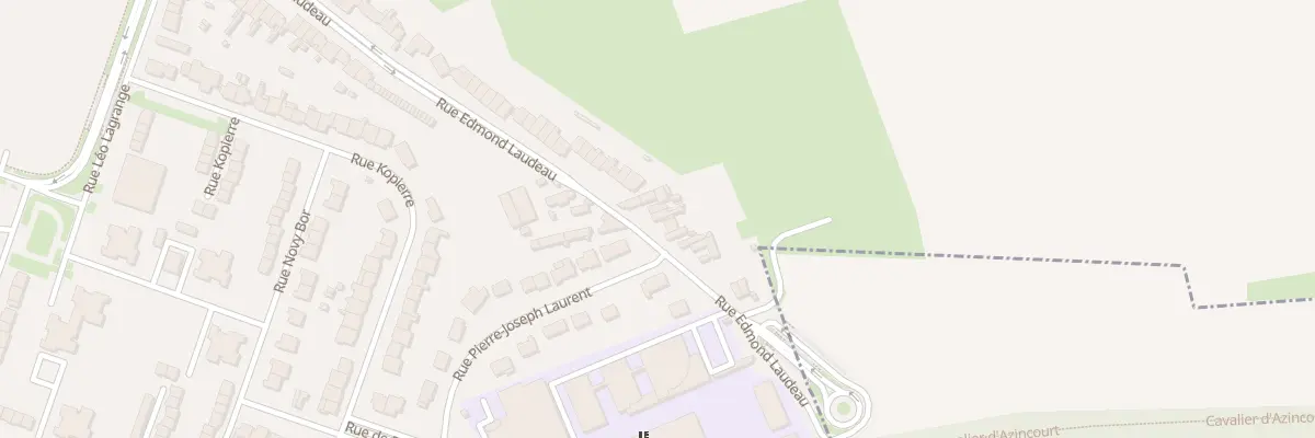 Plan du 137 Rue Edmond Laudeau à Aniche