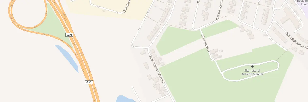 Plan du 148 Rue Antoine Mercier à Somain