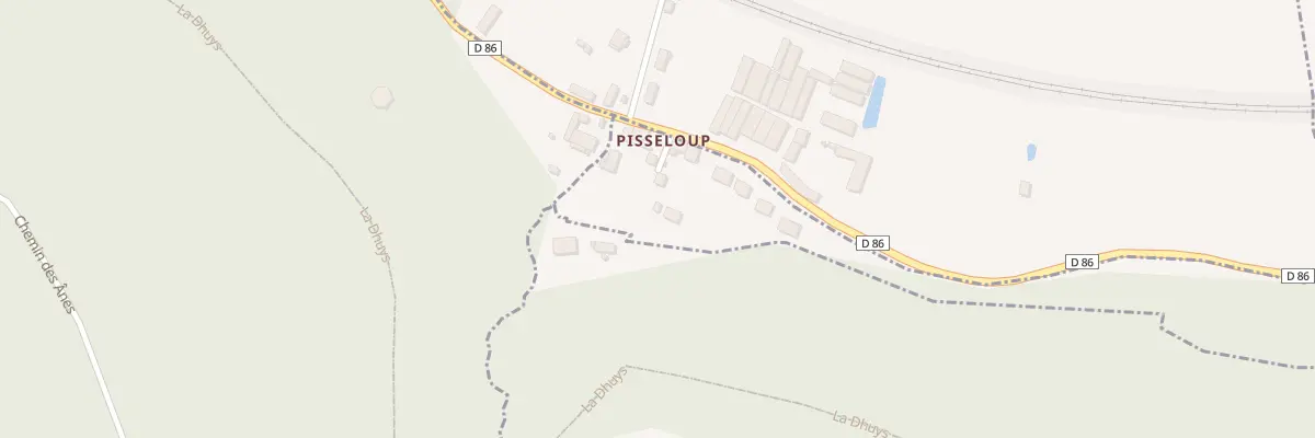 Plan du 8B Ham de Pisseloup à Pavant