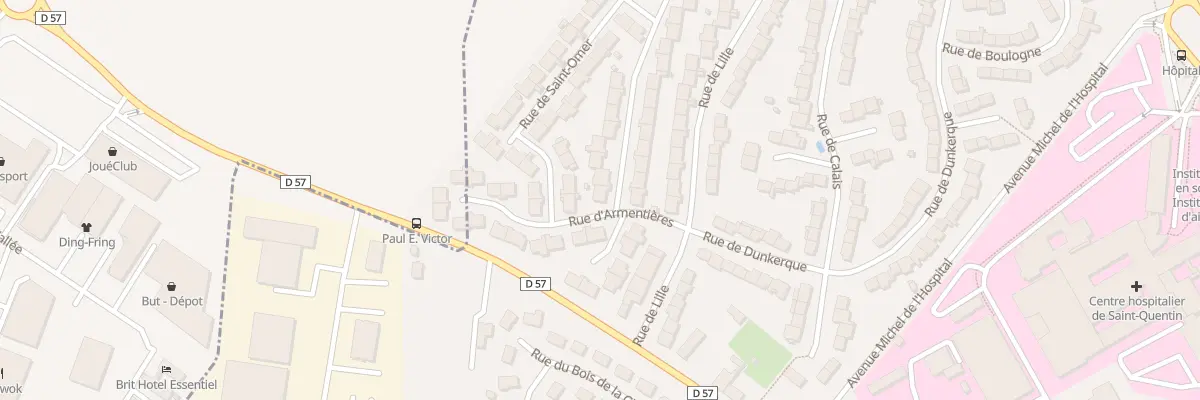 Plan du 48 Rue de Douai à Saint-Quentin