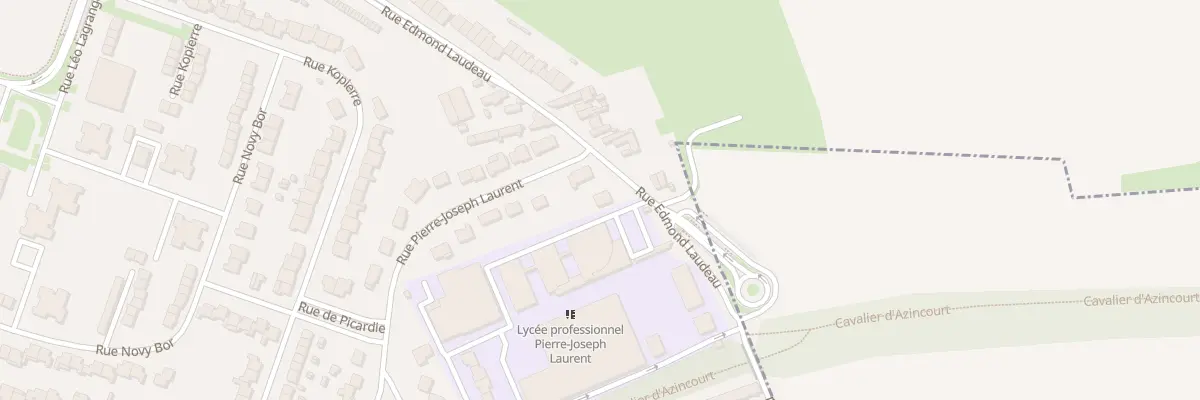 Plan du 140 Rue Edmond Laudeau à Aniche