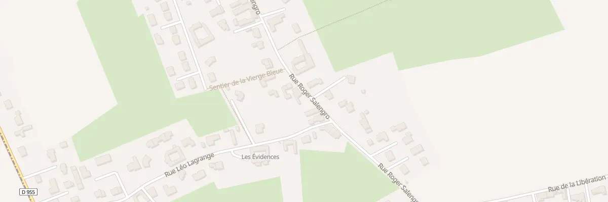 Plan du 370 Rue Roger Salengro à Bachy