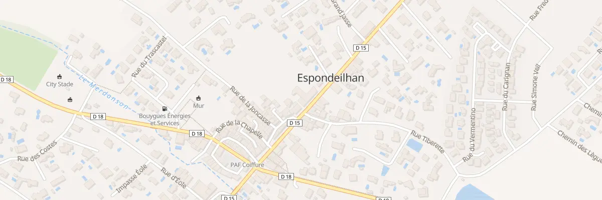 Plan du 129 Av de la Tuilerie à Espondeilhan