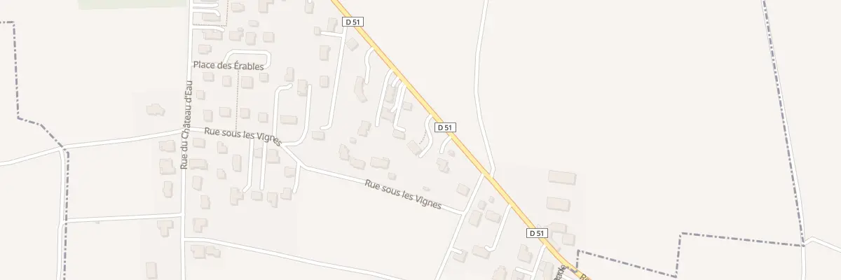 Plan du 22 Rte des Martres d’Artière à Chavaroux