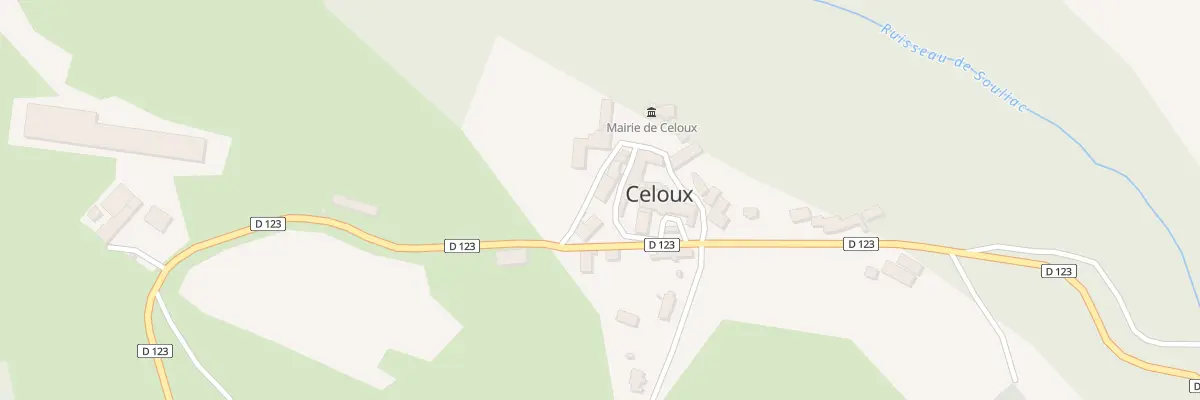 Plan du 5024 Le Bourg à Celoux