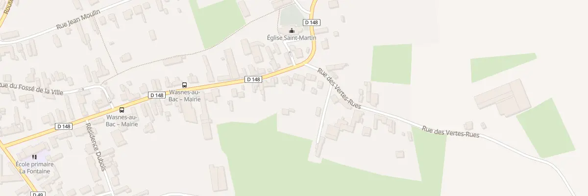 Plan du 46 Rue du Docteur Calmette à Wasnes-au-Bac