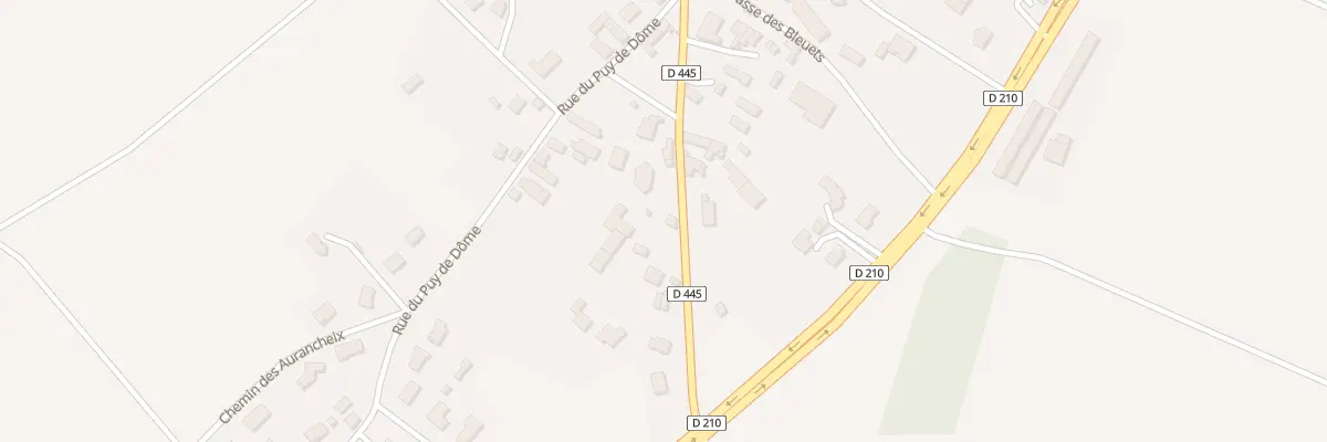 Plan du 9 Rue du Général Baurot à Thuret