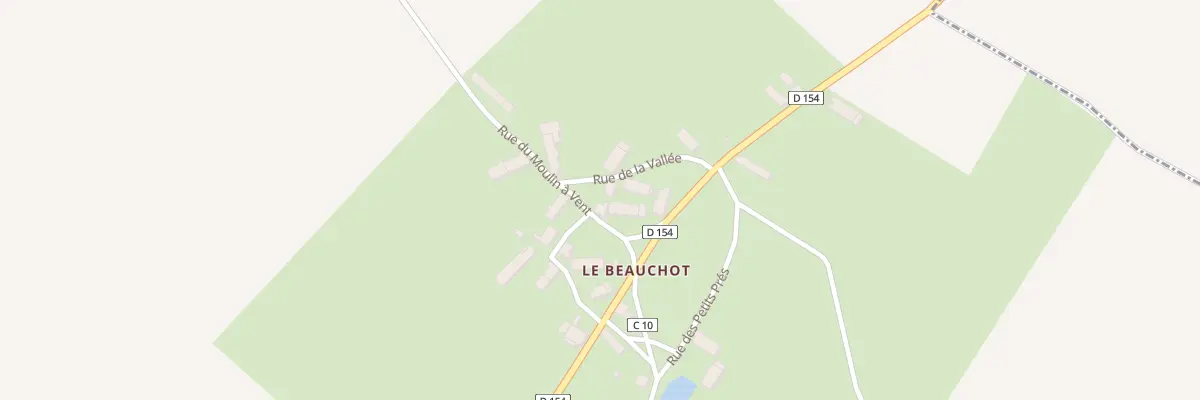 Plan du 93 Le Beauchot à Saint-Malo-en-Donziois