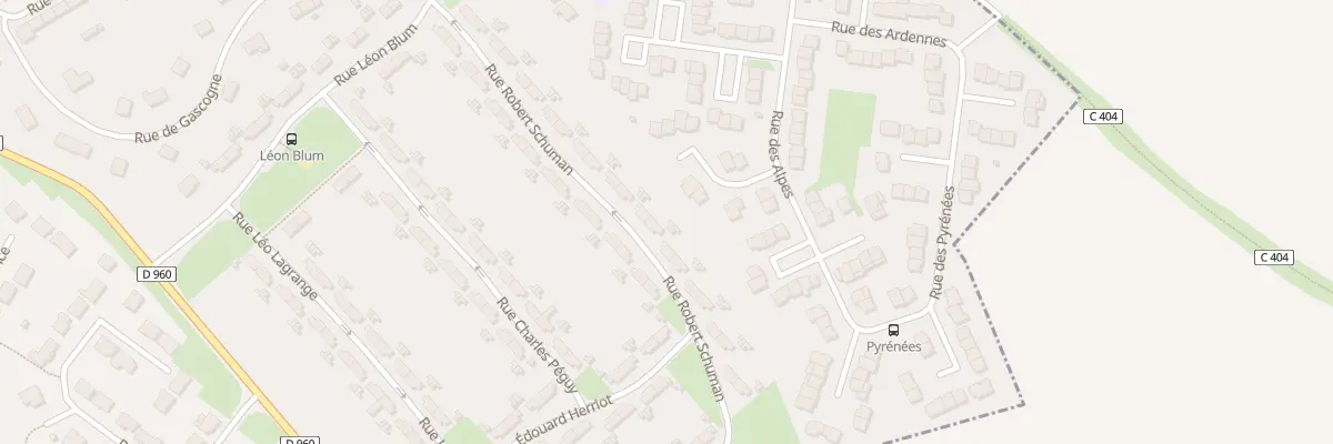 Plan du 27 Rue Robert Schuman à Cambrai