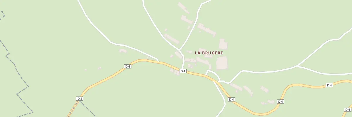Plan du 5120 La Brugère à Clavières
