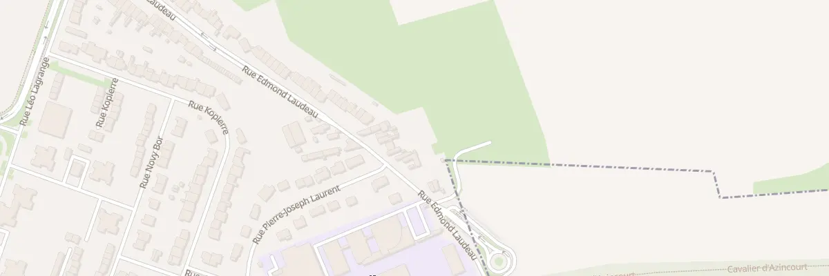 Plan du 139 Rue Edmond Laudeau à Aniche