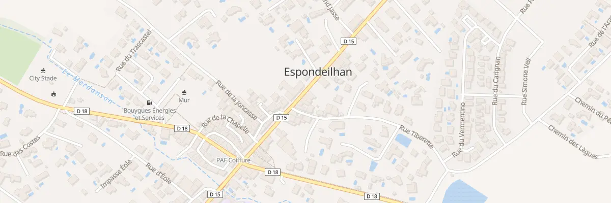 Plan du 144 Av de la Tuilerie à Espondeilhan