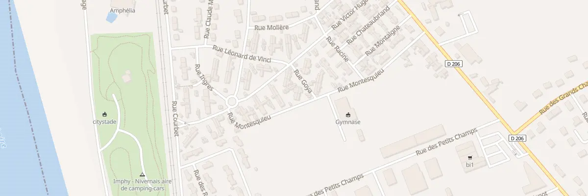 Plan du 30 Rue Montesquieu à Imphy